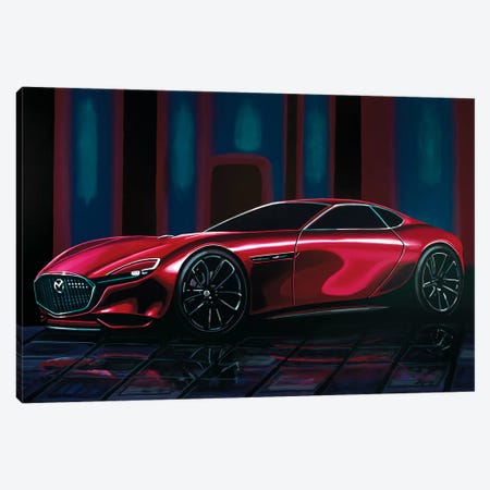 Mazda Rx Vision Canvas Print #PME118} by Paul Meijering Canvas Print