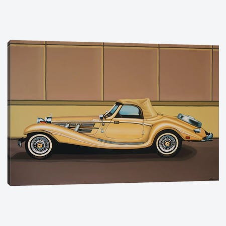 Mercedes 500K Roadster Car Canvas Print #PME119} by Paul Meijering Canvas Art Print