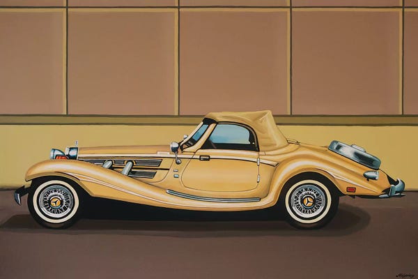Mercedes-Benz: Mercedes 500K Roadster Car by Paul Meijering