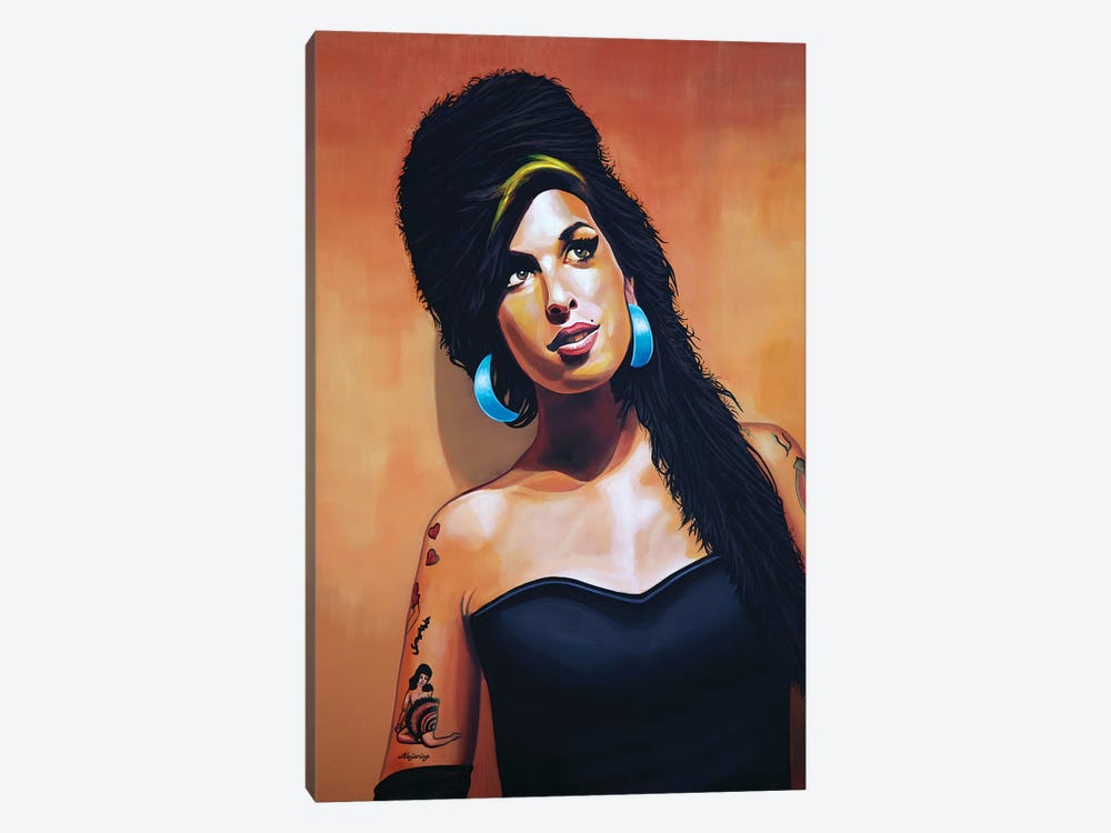 Amy Winehouse I by Paul Meijering 1-piece Canvas Artwork