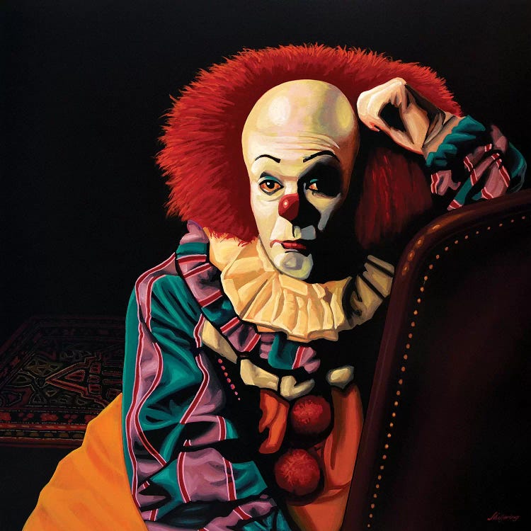 Pennywise It by Paul Meijering wall art