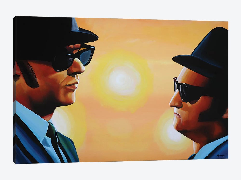 The Blues Brothers by Paul Meijering 1-piece Canvas Artwork