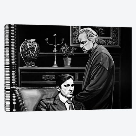 The Godfather Canvas Print #PME147} by Paul Meijering Canvas Print