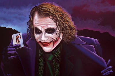 The Joker Canvas Wall Art by Paul Meijering | iCanvas