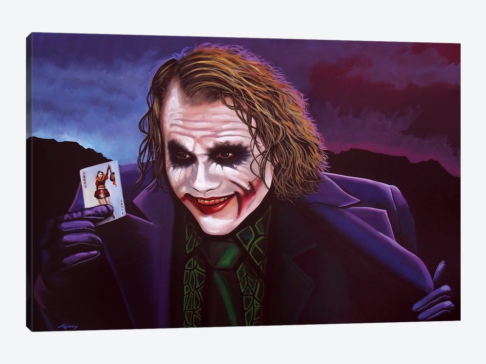 The Joker by Paul Meijering 1-piece Canvas Artwork