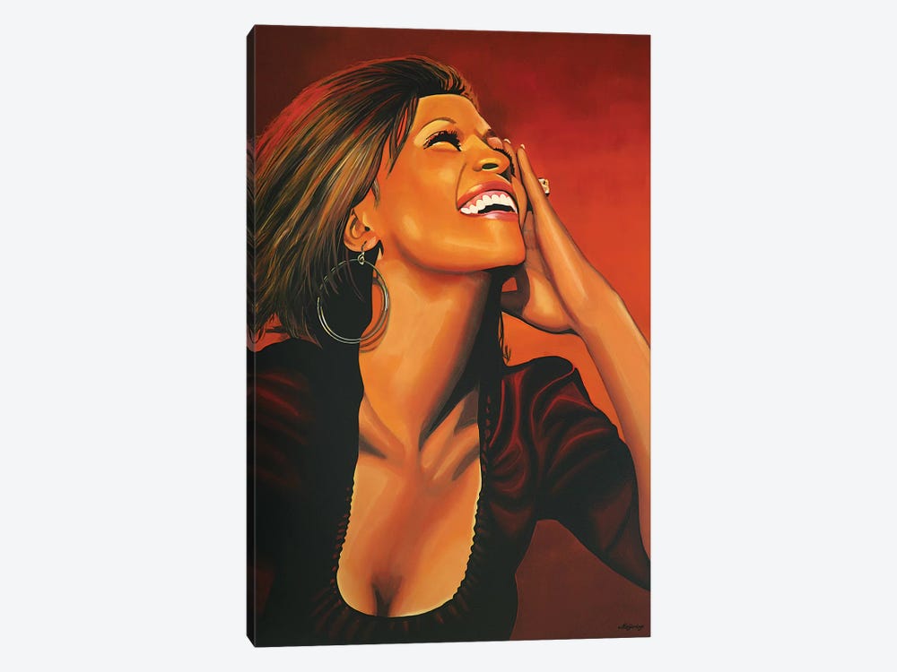 Whitney Houston I by Paul Meijering 1-piece Canvas Artwork