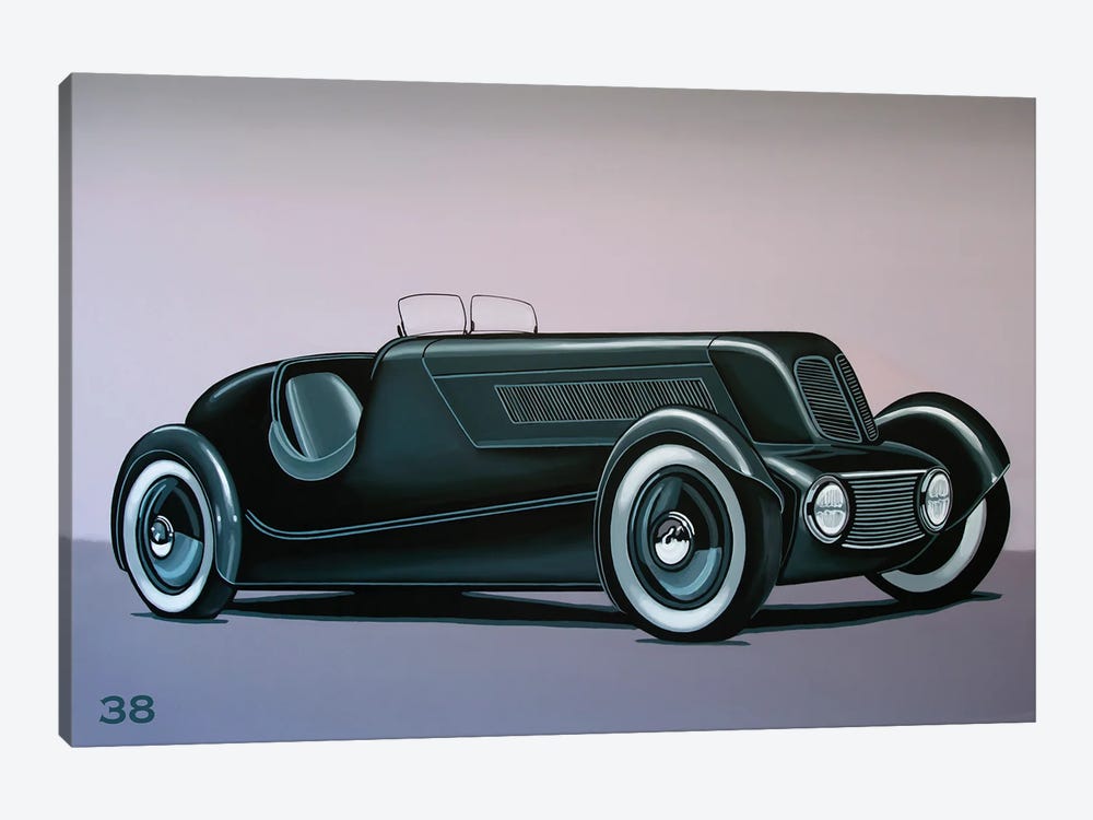 Edsel Ford Model 40 Special Speedster 1934 by Paul Meijering 1-piece Canvas Art