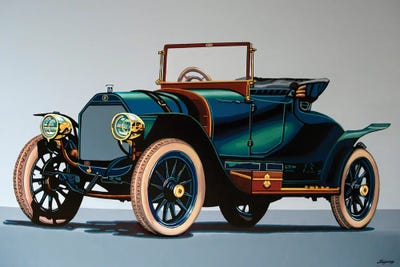 Isotta Fraschini Tipo 1911 by Paul Meijering canvas print