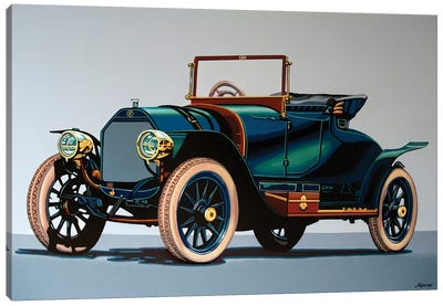 Isotta Fraschini Tipo 1911 Canvas Art Print - Art Gifts for Him