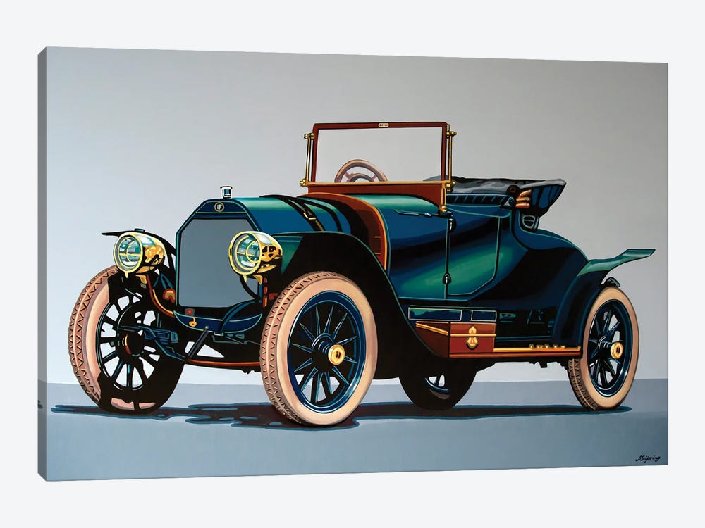 Isotta Fraschini Tipo 1911 by Paul Meijering 1-piece Canvas Art Print
