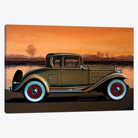 Buick 96 S Coupe 1932 Canvas Print #PME168} by Paul Meijering Canvas Artwork
