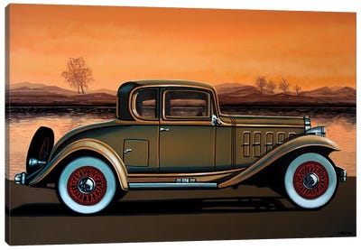 Buick 96 S Coupe 1932 Canvas Art Print