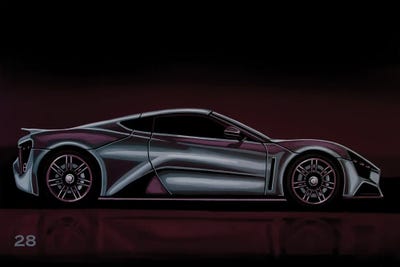 Zenvo ST 1 2009 by Paul Meijering canvas print