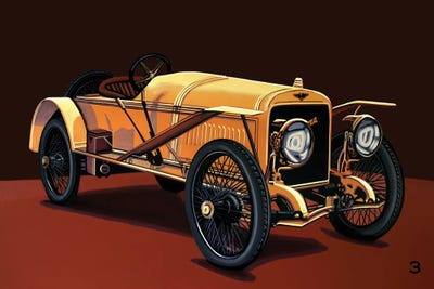 Hispano Suiza T15 Alfonso XIII 1912 by Paul Meijering canvas print