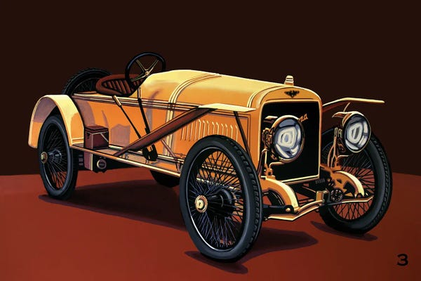 Paul Meijering: Hispano Suiza T15 Alfonso XIII 1912 by Paul Meijering
