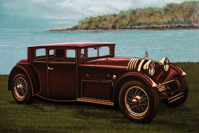 Voisin C20 Mylord Demi-Berline 1931 by Paul Meijering canvas print