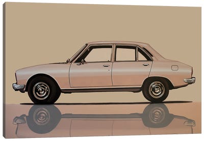 Peugeot 504 1968 Canvas Art Print