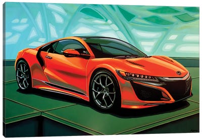 Honda Acura NSX 2016 Canvas Art Print