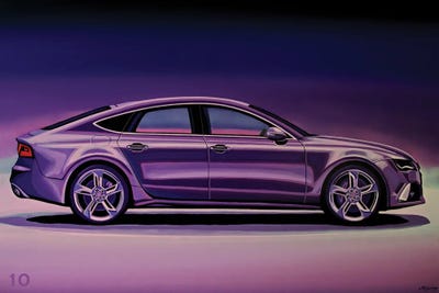 Audi RS7 2013 by Paul Meijering canvas print