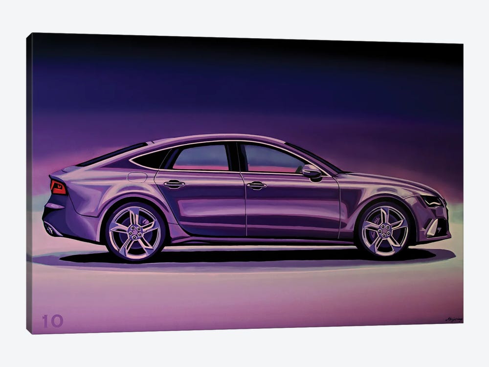 Audi RS7 2013 by Paul Meijering 1-piece Canvas Art