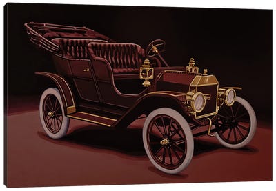 Ford Model T Touring 1908 Canvas Art Print - Ford