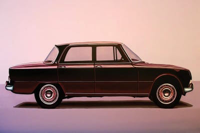 Alfa Romeo Giulia Super 1967 by Paul Meijering framed wall art