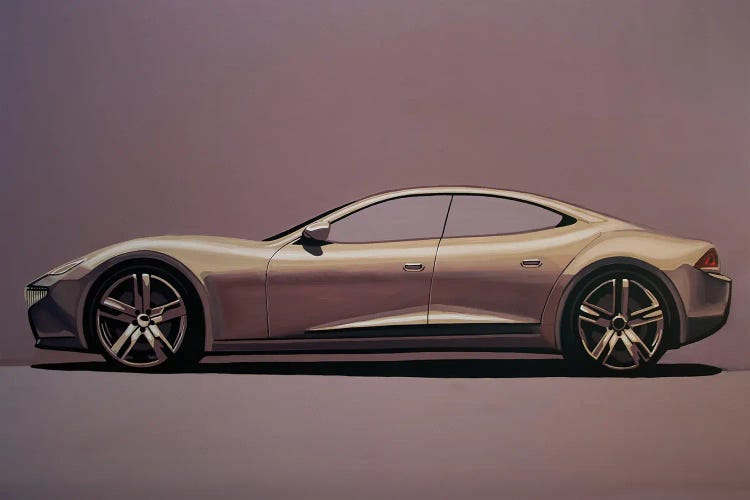Fisker Karma 2012 by Paul Meijering wall art