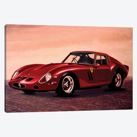 Ferrari 250 GTO 1962 Canvas Print #PME189} by Paul Meijering Canvas Art