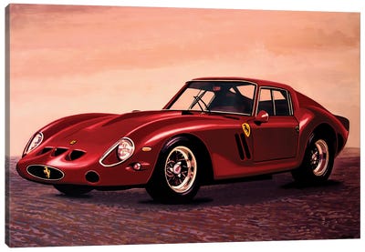 Ferrari 250 GTO 1962 Canvas Art Print - Paul Meijering