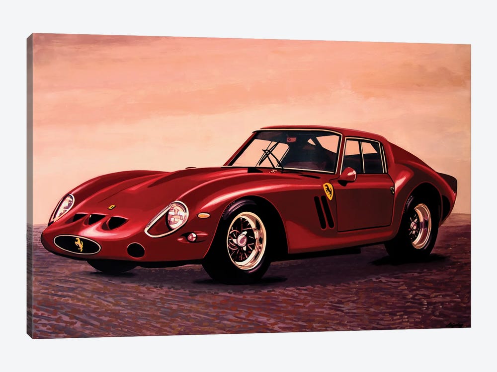Ferrari 250 GTO 1962 by Paul Meijering 1-piece Art Print