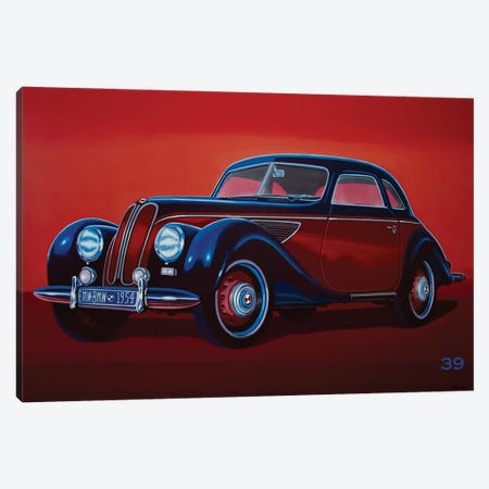 EMW BMW 1951 Canvas Print #PME191} by Paul Meijering Canvas Print