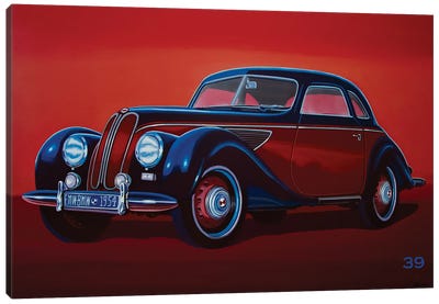 EMW BMW 1951 Canvas Art Print - Paul Meijering