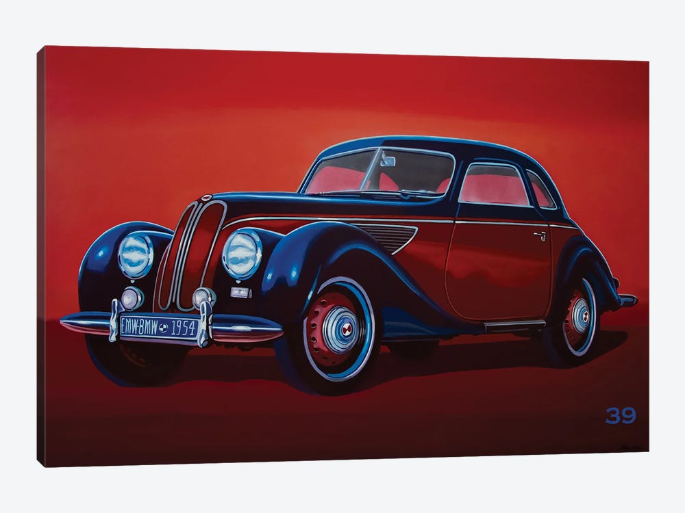 EMW BMW 1951 by Paul Meijering 1-piece Canvas Art