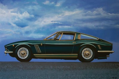 Iso Grifo GL 1963 by Paul Meijering canvas print