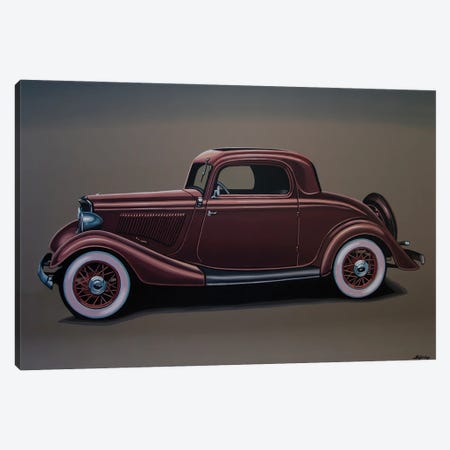 Ford 3 Window Coupe 1933 Canvas Print #PME193} by Paul Meijering Canvas Print