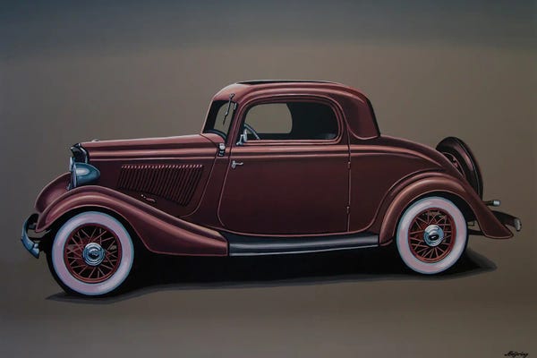 Ford: Ford 3 Window Coupe 1933 by Paul Meijering