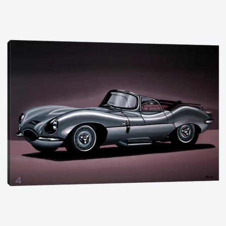 Jaguar XKSS 1957 Canvas Print #PME196} by Paul Meijering Canvas Art