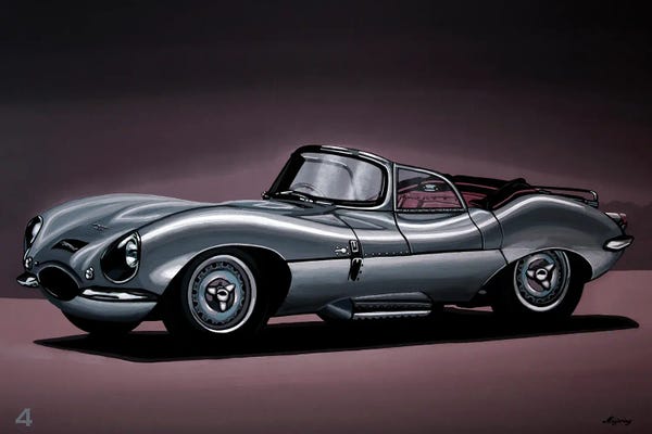 Jaguar: Jaguar XKSS 1957 by Paul Meijering