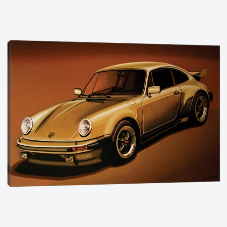 Porsche 911 Turbo 1976 Canvas Print #PME197} by Paul Meijering Canvas Art