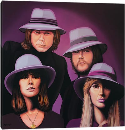 ABBA Canvas Art Print - Pop Music Art