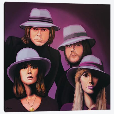 ABBA Canvas Print #PME1} by Paul Meijering Canvas Wall Art