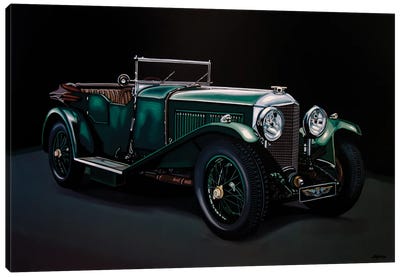 Bentley Open Tourer 1929 Canvas Art Print
