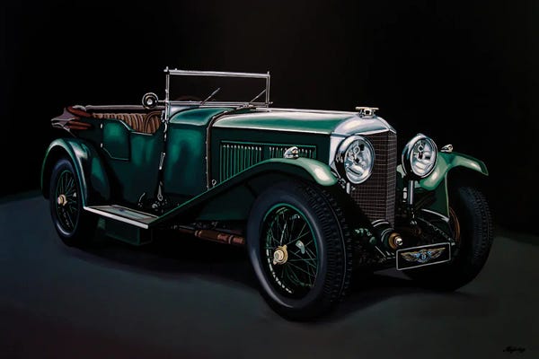 Bentley: Bentley Open Tourer 1929 by Paul Meijering