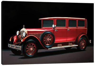 Mercedes Benz Typ 300 Pullman Limousine 1926 Canvas Art Print - Mercedes-Benz
