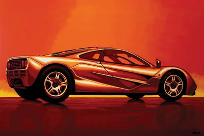 McLaren F1 1994 by Paul Meijering framed wall art