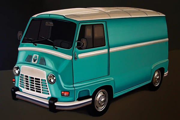 Renault: Renault Estafette 1959 by Paul Meijering