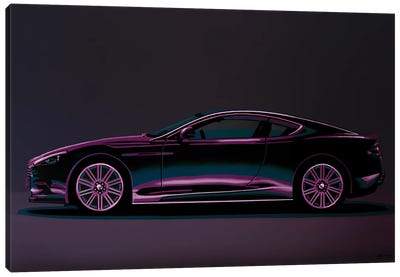 Aston Martin DBS V12 2007 Canvas Art Print - Paul Meijering
