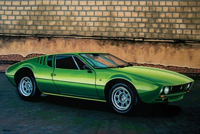 Tomaso Mangusta 1967 by Paul Meijering canvas print