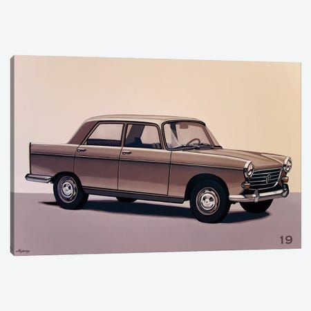 Peugeot 404 1960 Canvas Print #PME213} by Paul Meijering Canvas Wall Art
