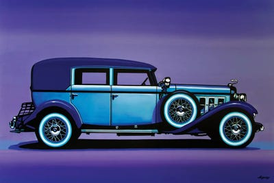 Cadillac V16 1930 by Paul Meijering framed wall art